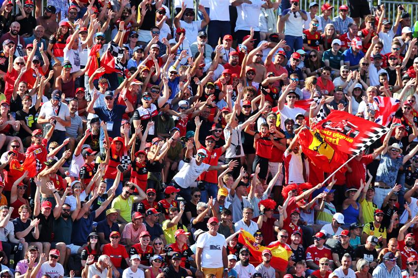 Ferrari monza fans Italy